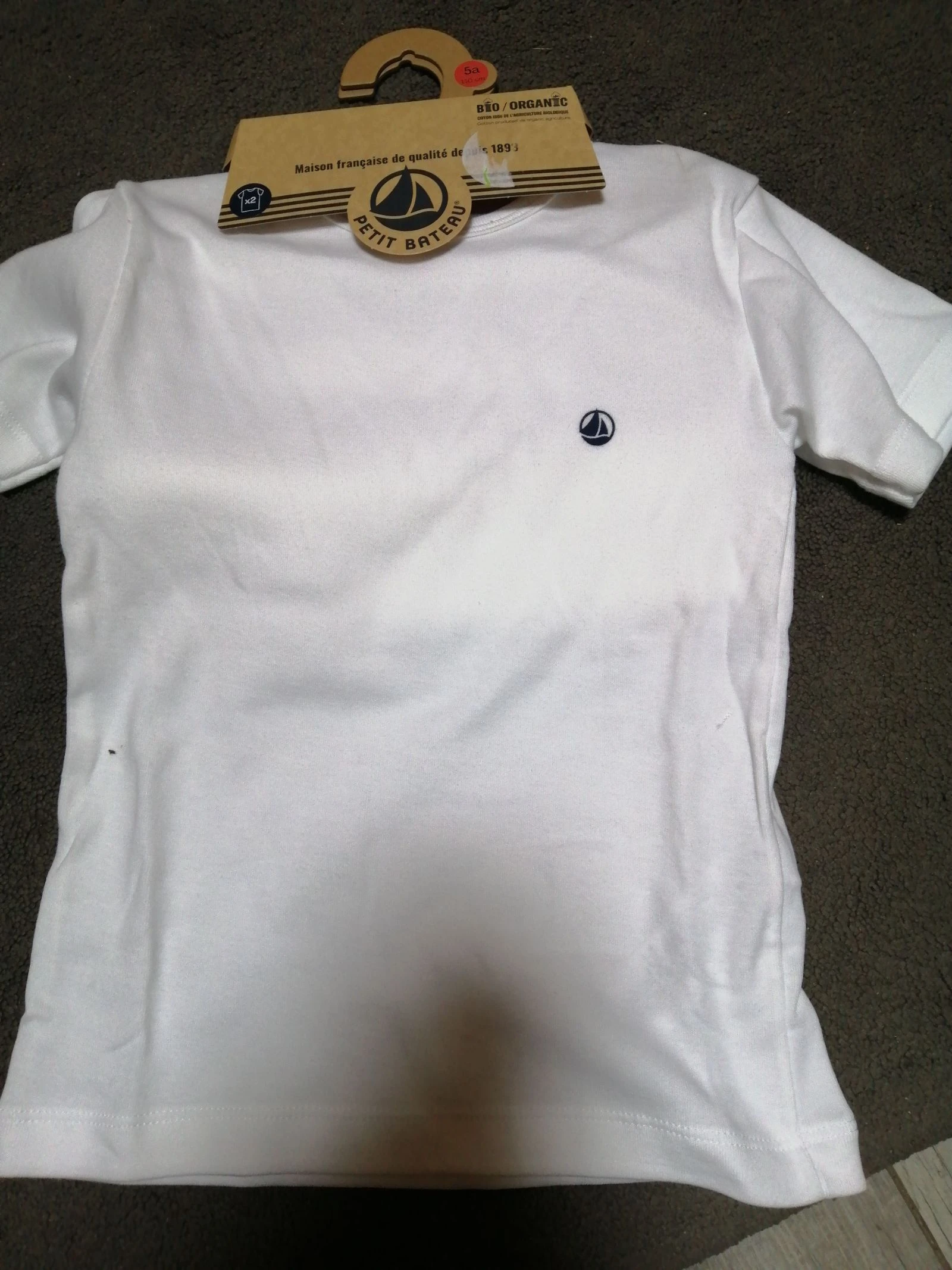 T shirt enfant taille 5 ans 